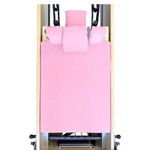 Pink Pilates Reformer Cushion Towel Set